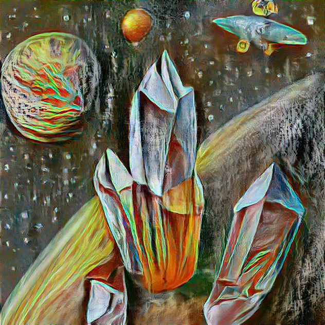 Fire crystal of space,Elmore