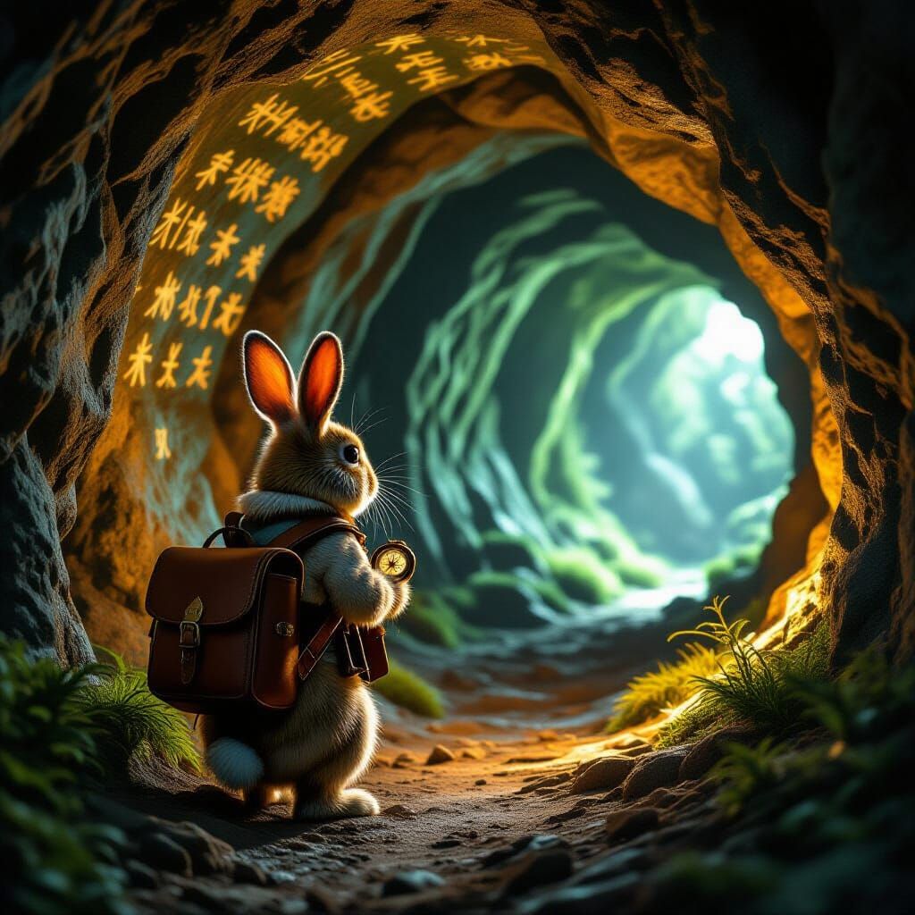 Down the rabbit hole!  by @Enigma Bruce