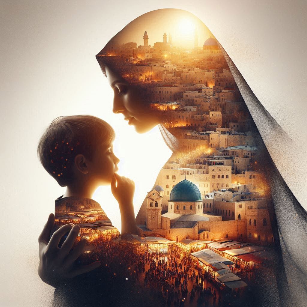 Mother and Son - Jerusalem