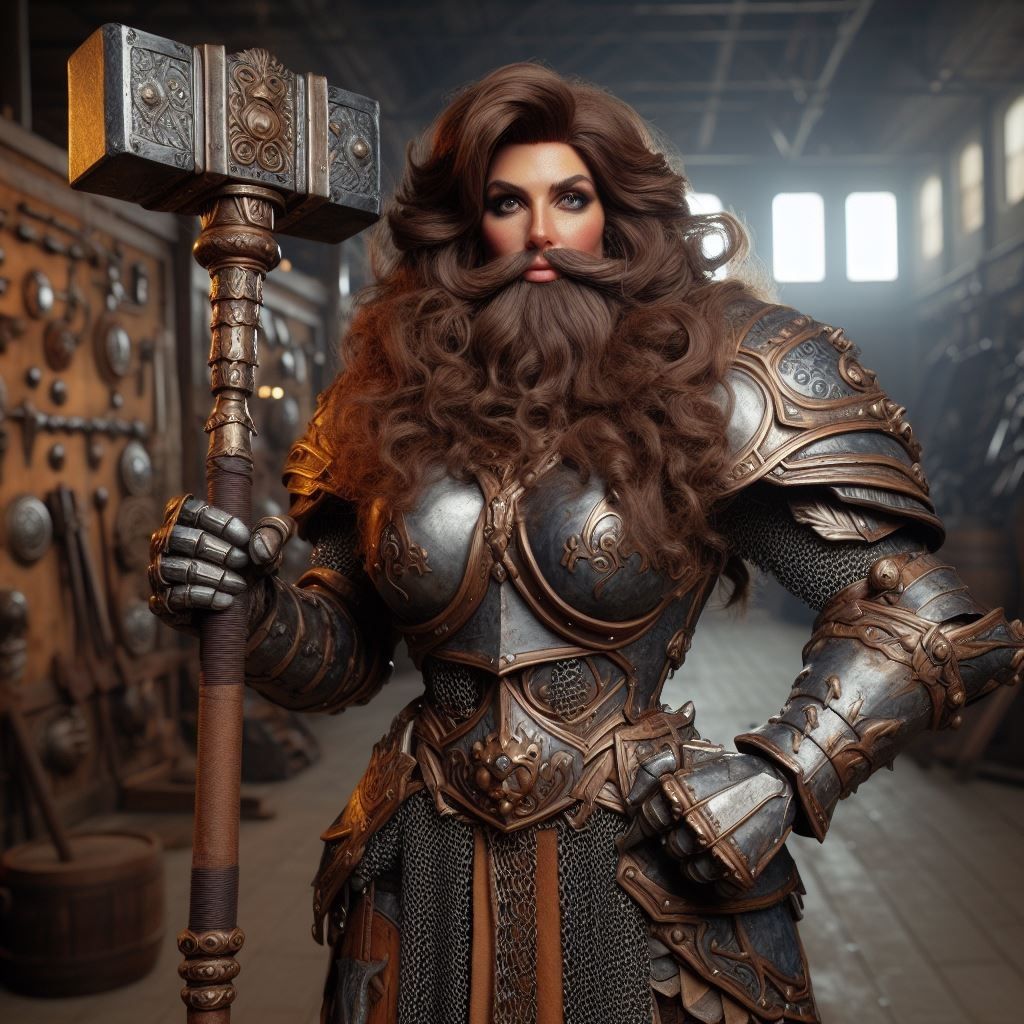 Bralyn Boldboots, War Priest of Clangeddin