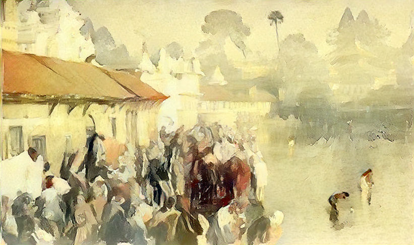 Pilgrim in Pashupati