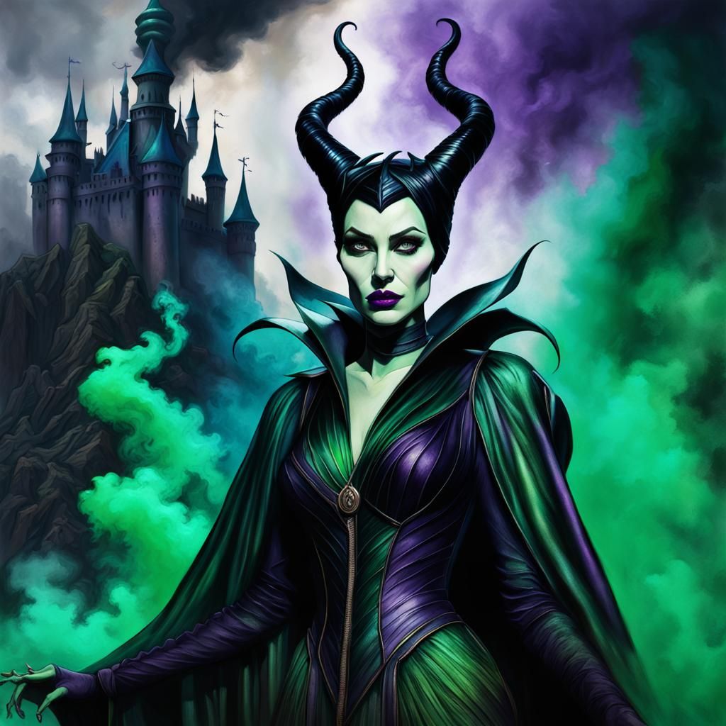 Queen Maleficent - AI Generated Artwork - NightCafe Creator