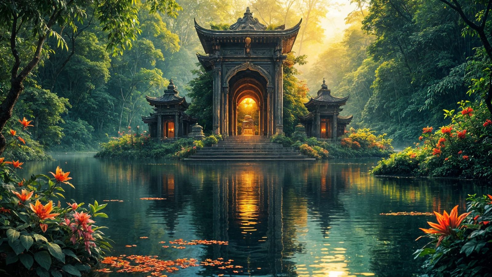 Lost Shrine  by @Soynuts