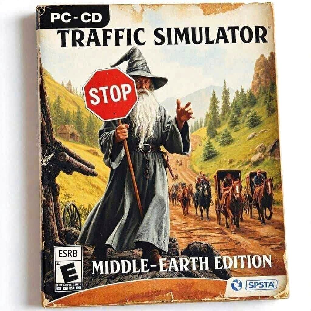 And yes, he yells "YOU SHALL NOT PASS!" every single time  by @Gandalf the Green