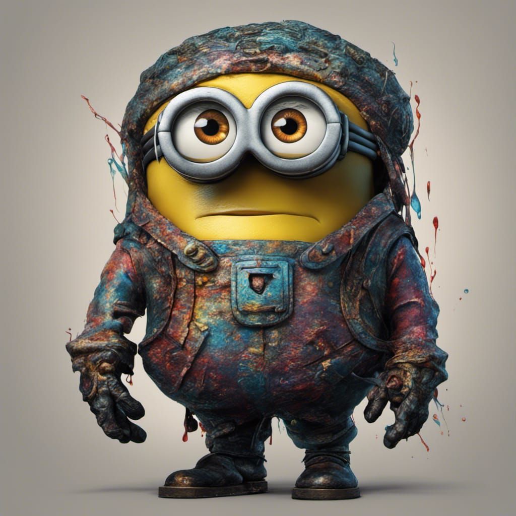 Minion, style of Ivan Albright