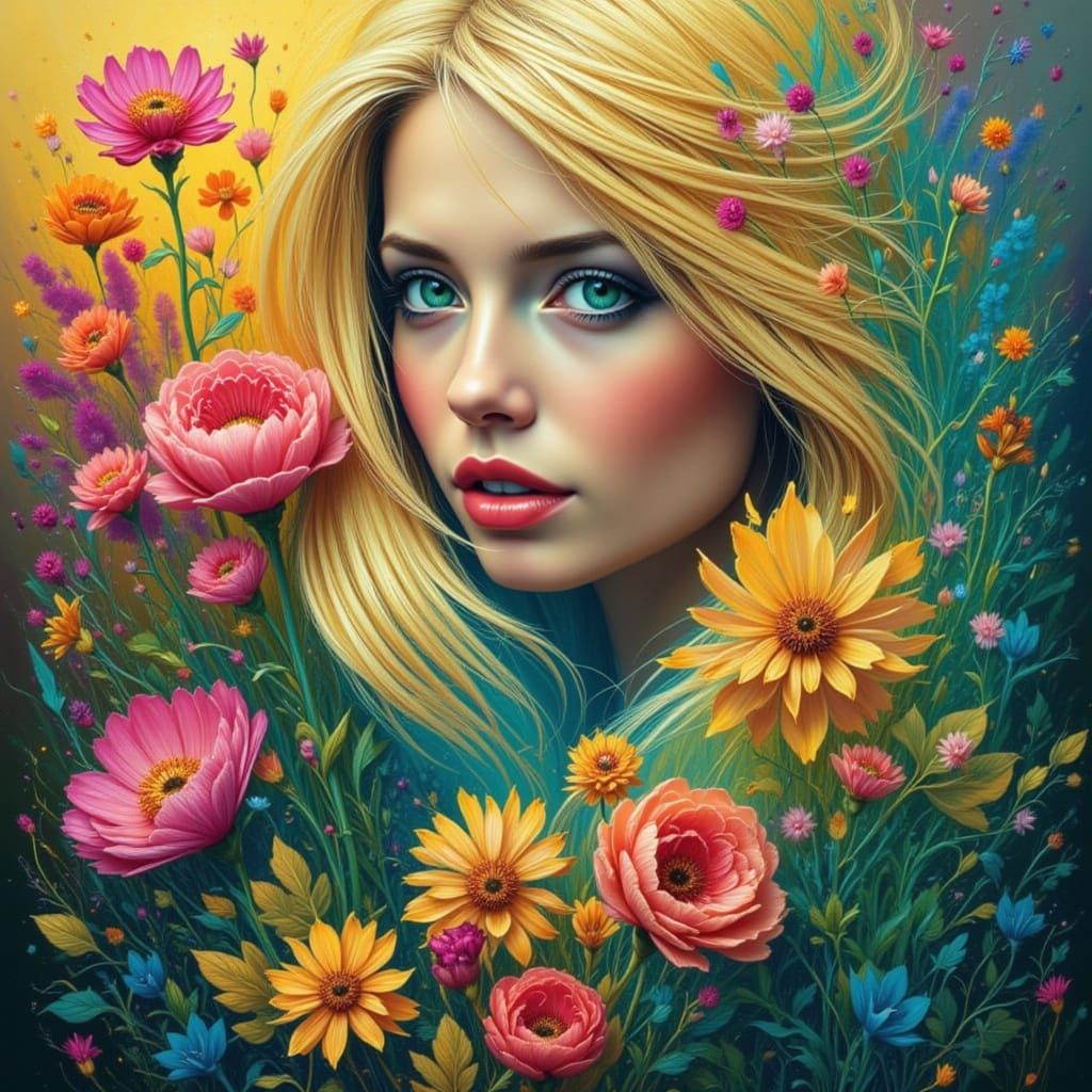 Let the Canvas Bloom