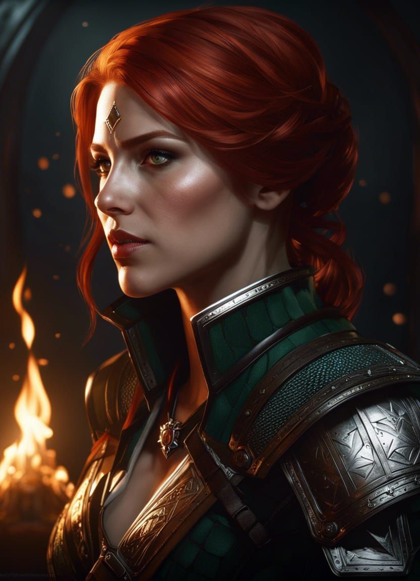 Triss Merigold - AI Generated Artwork - NightCafe Creator