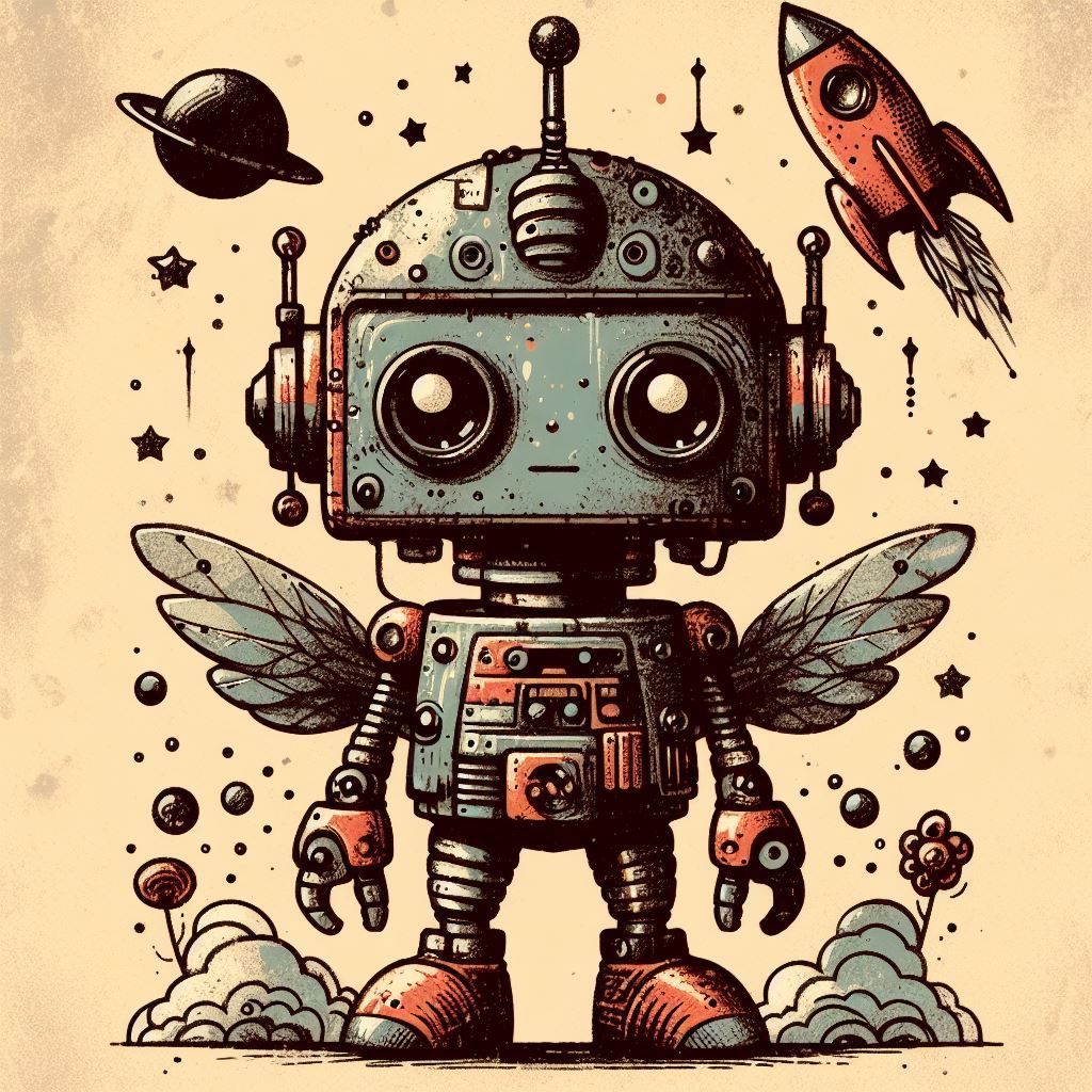 Winged Robot