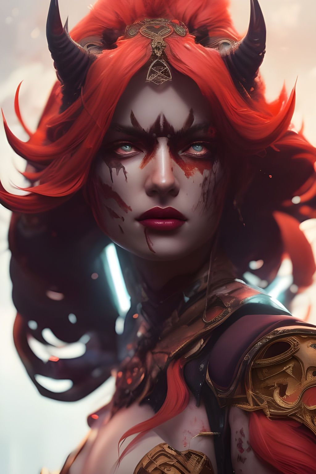 The Queen of the 4th Hell  by @freki