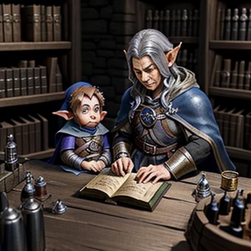 "Knowledge is the only power the wise require. Remember this!"