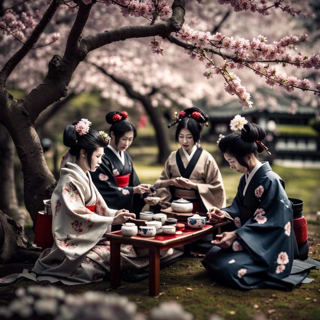 Tea ceremony  by @Virtuaali-Seppo