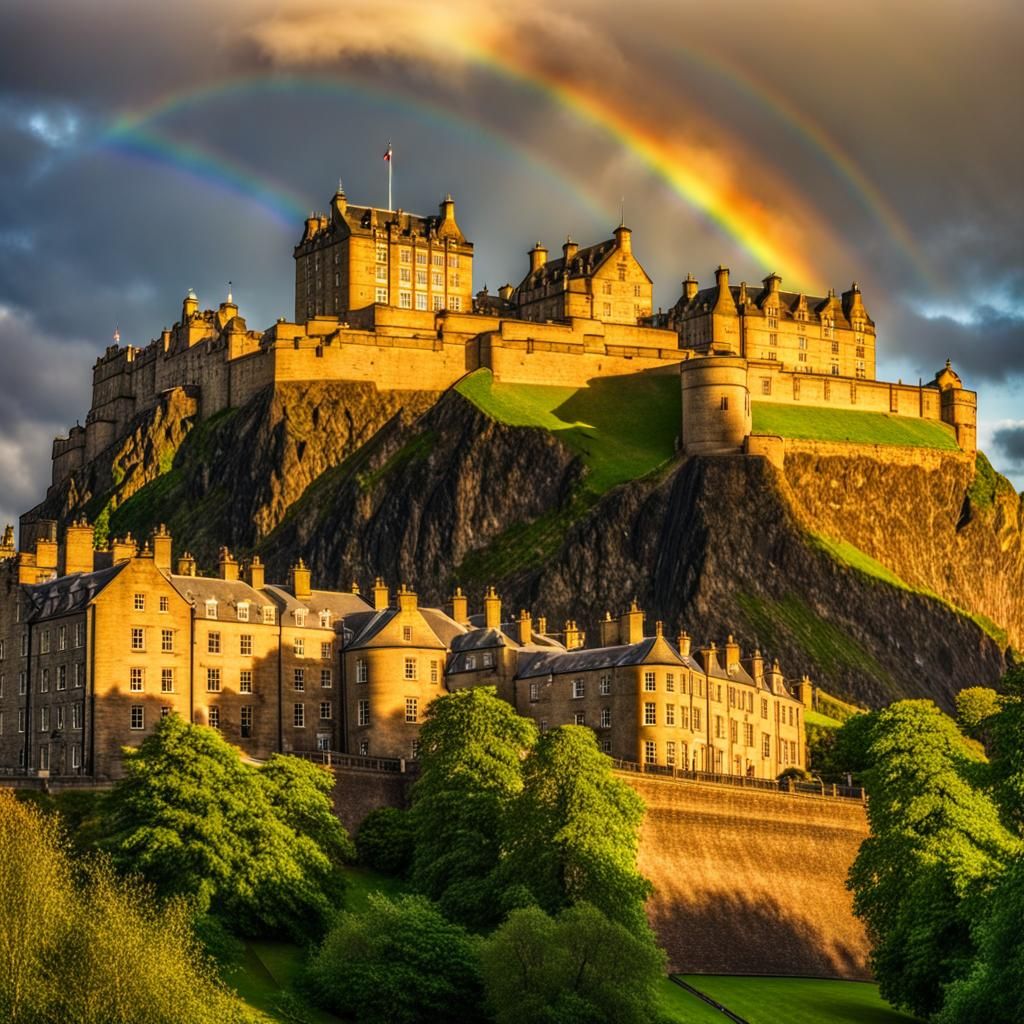 Edinburgh After the Rain
