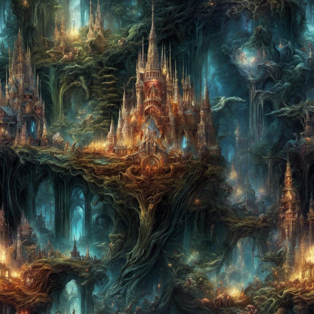 Gothic Fantasy - AI Generated Artwork - NightCafe Creator