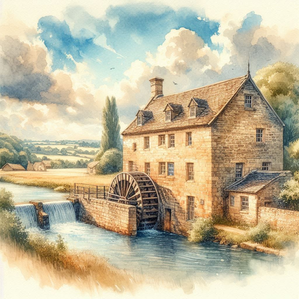 Old Mill II  by @Michelle Howard