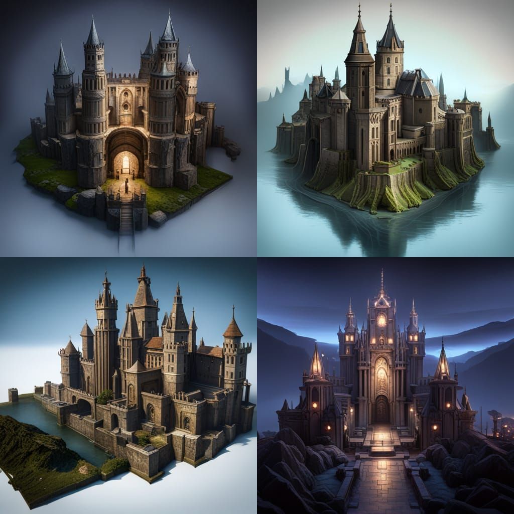 massive castle