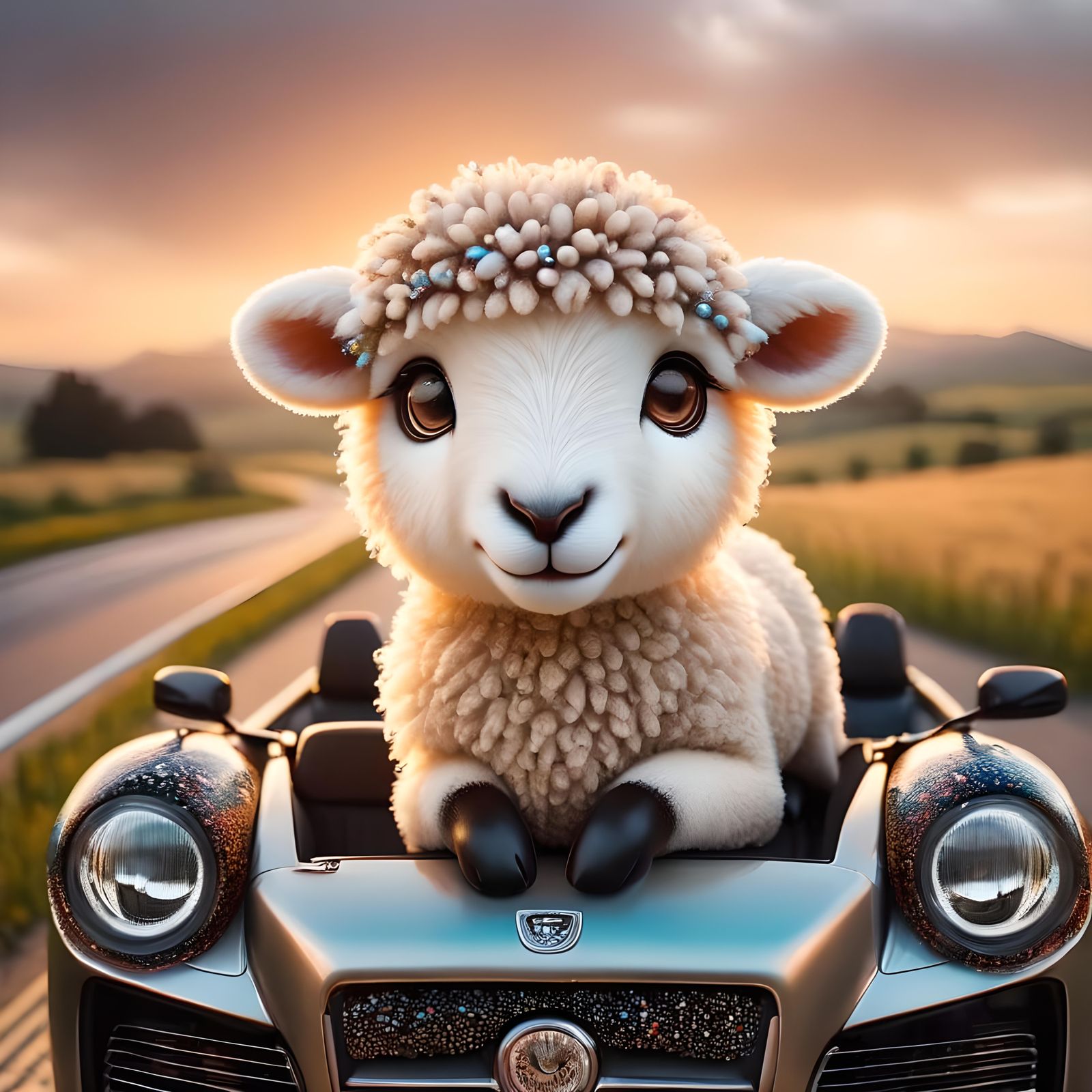 That Sheep is Going Places