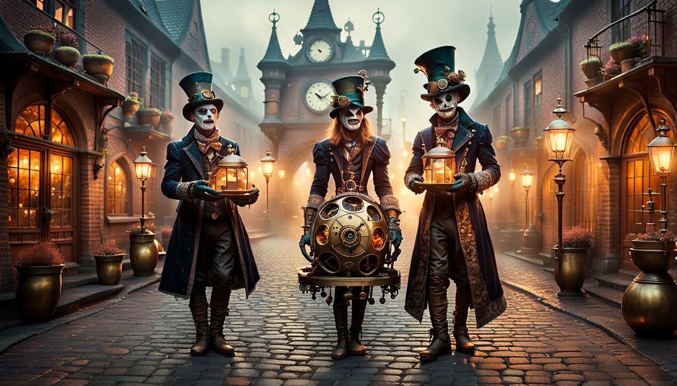 Early evening out on the town