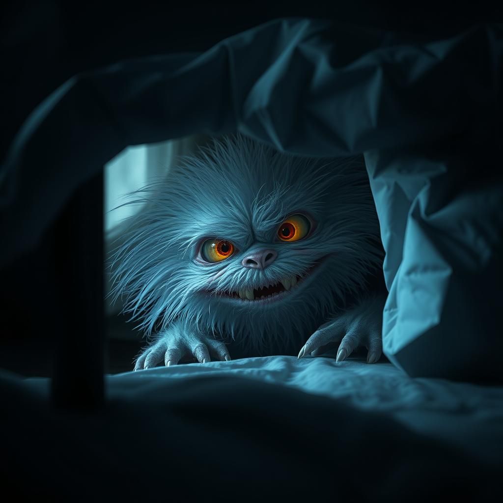 A fluffy monster  by @JPK