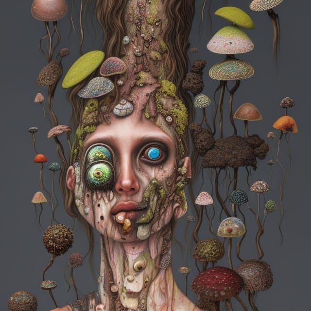 Fungi Girl 7061