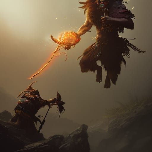 Shamans in battle?