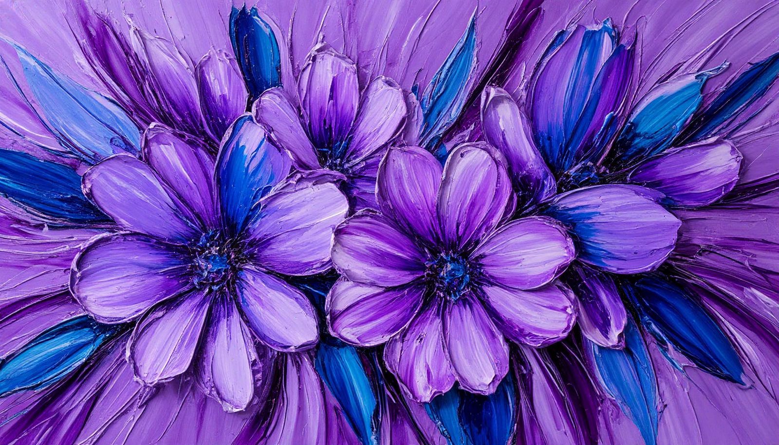 painted purpleflora