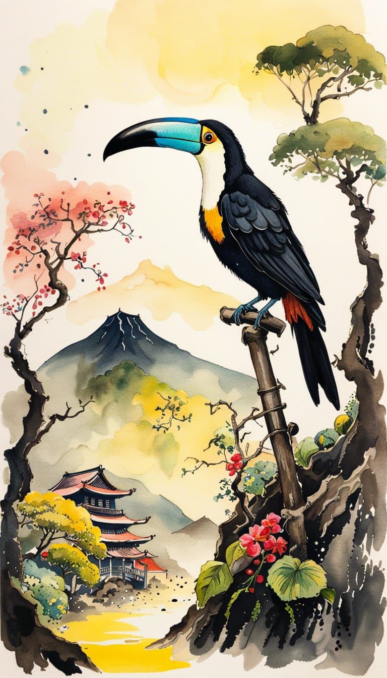 Toucan Sighting  by @TTMJ