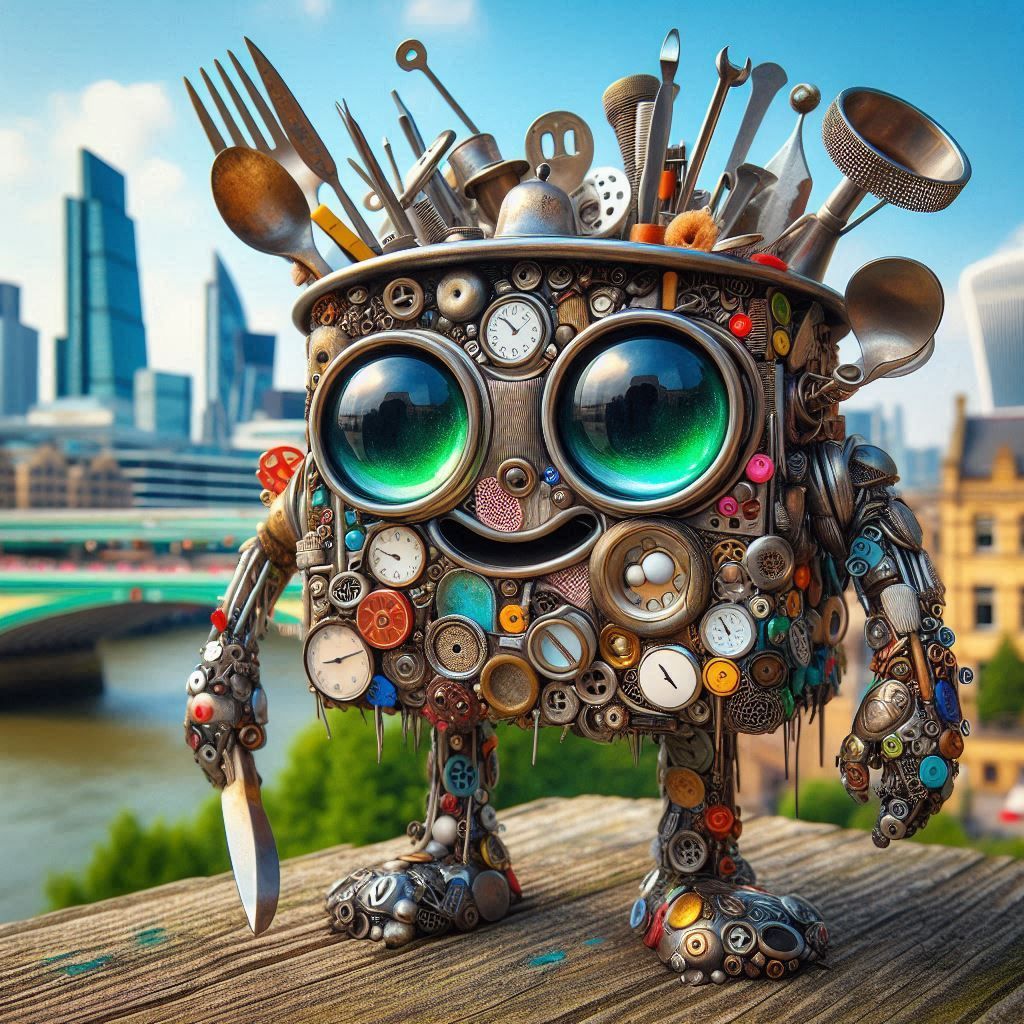 Cute Critter Made of Junk! #3