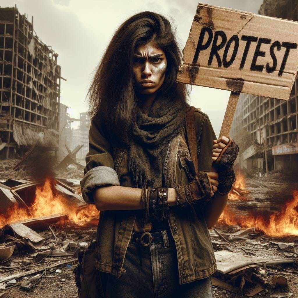Protest series: versus Where they, probably, should be prote...