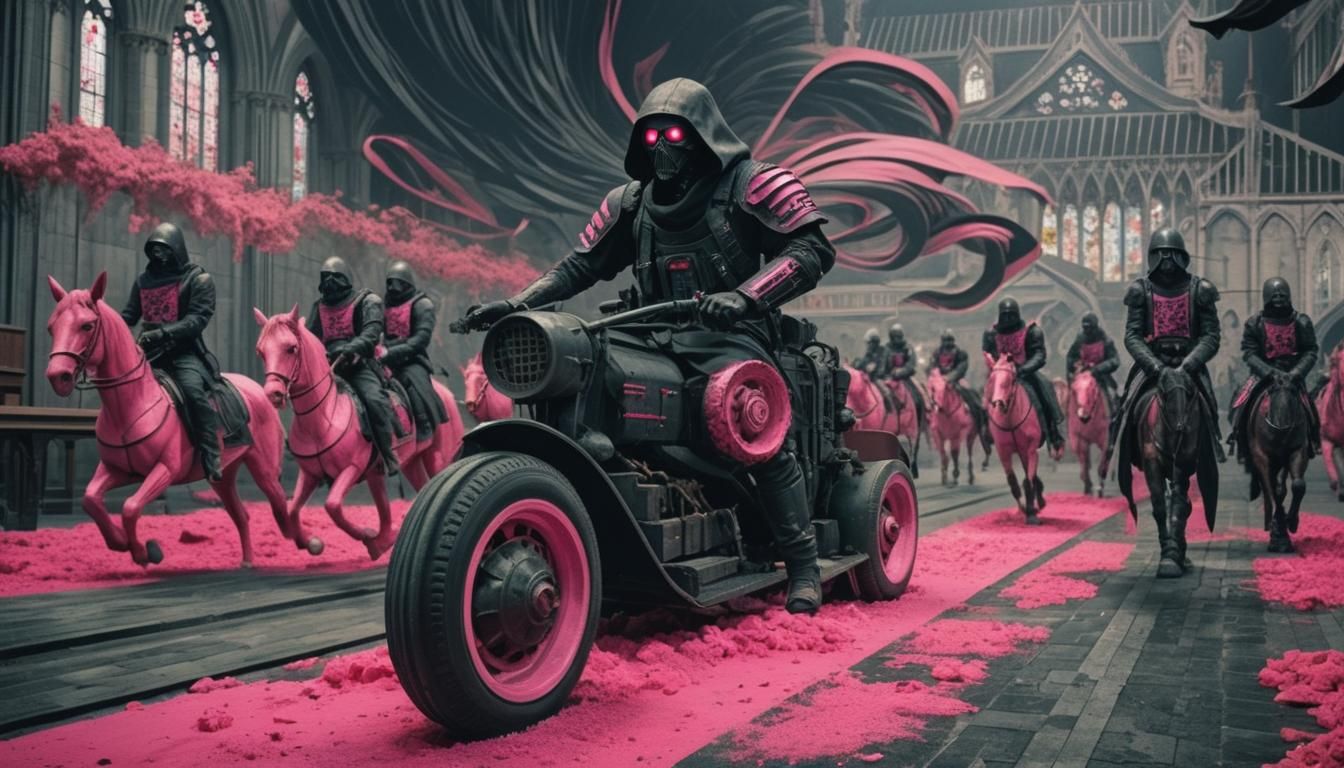  Extraterrestrial anglercow, ominous, closeup 3/4 view, detailed glowing esca, tensegrity, full color, matte black abyssal background, symme...