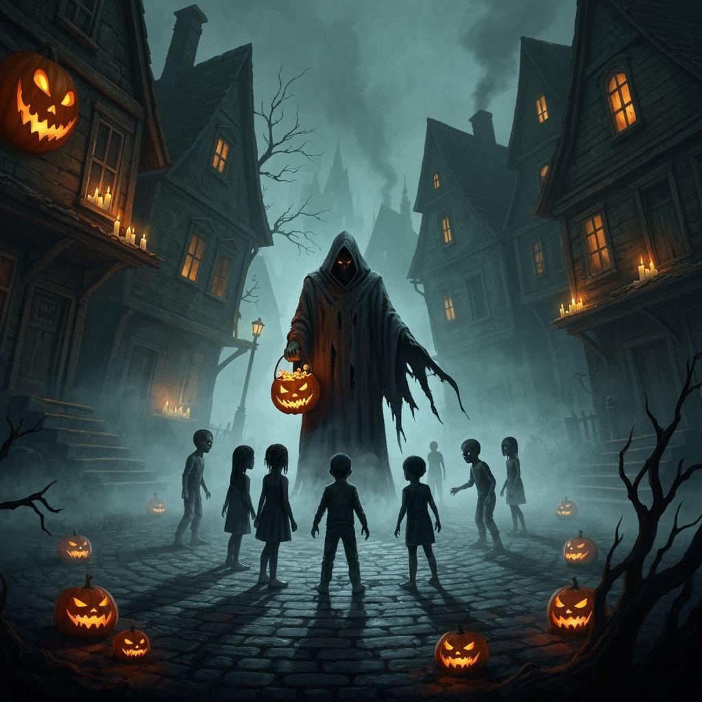 Haunted trick or treat night..