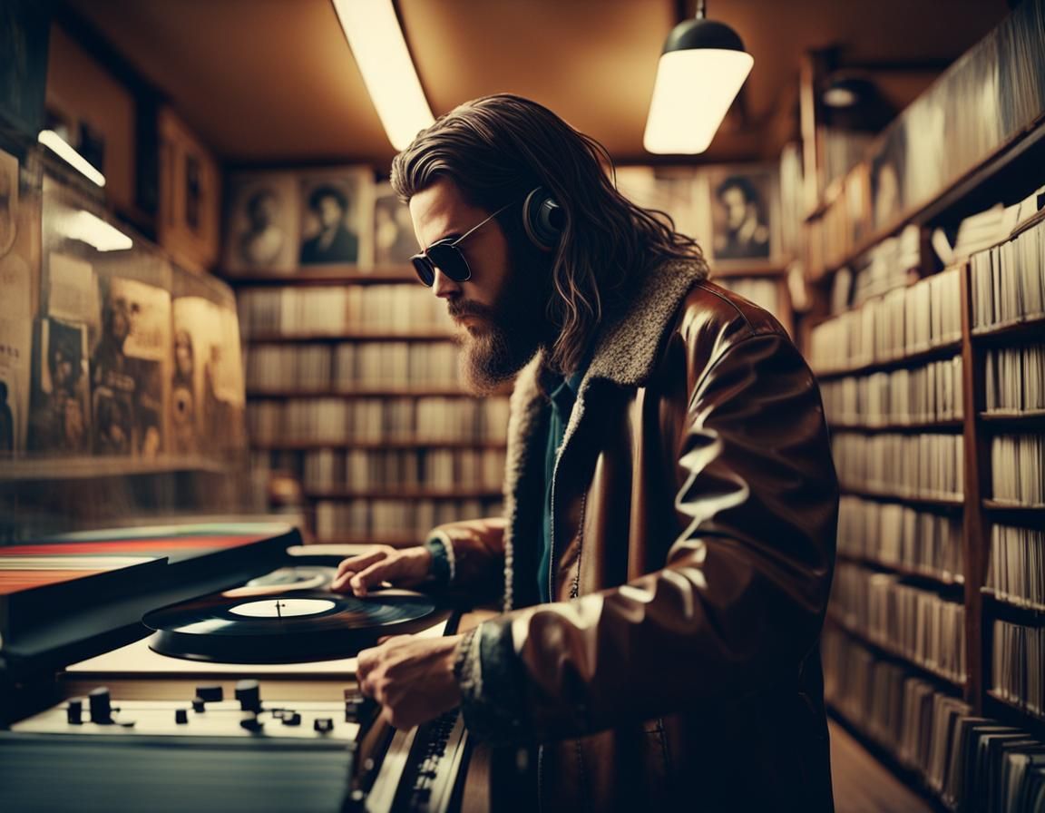 Enjoying the rock at the 80s