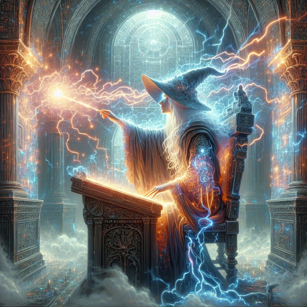 6 Pictures (1) Image Idea: 
Goethe, the sorcerer's apprentic...