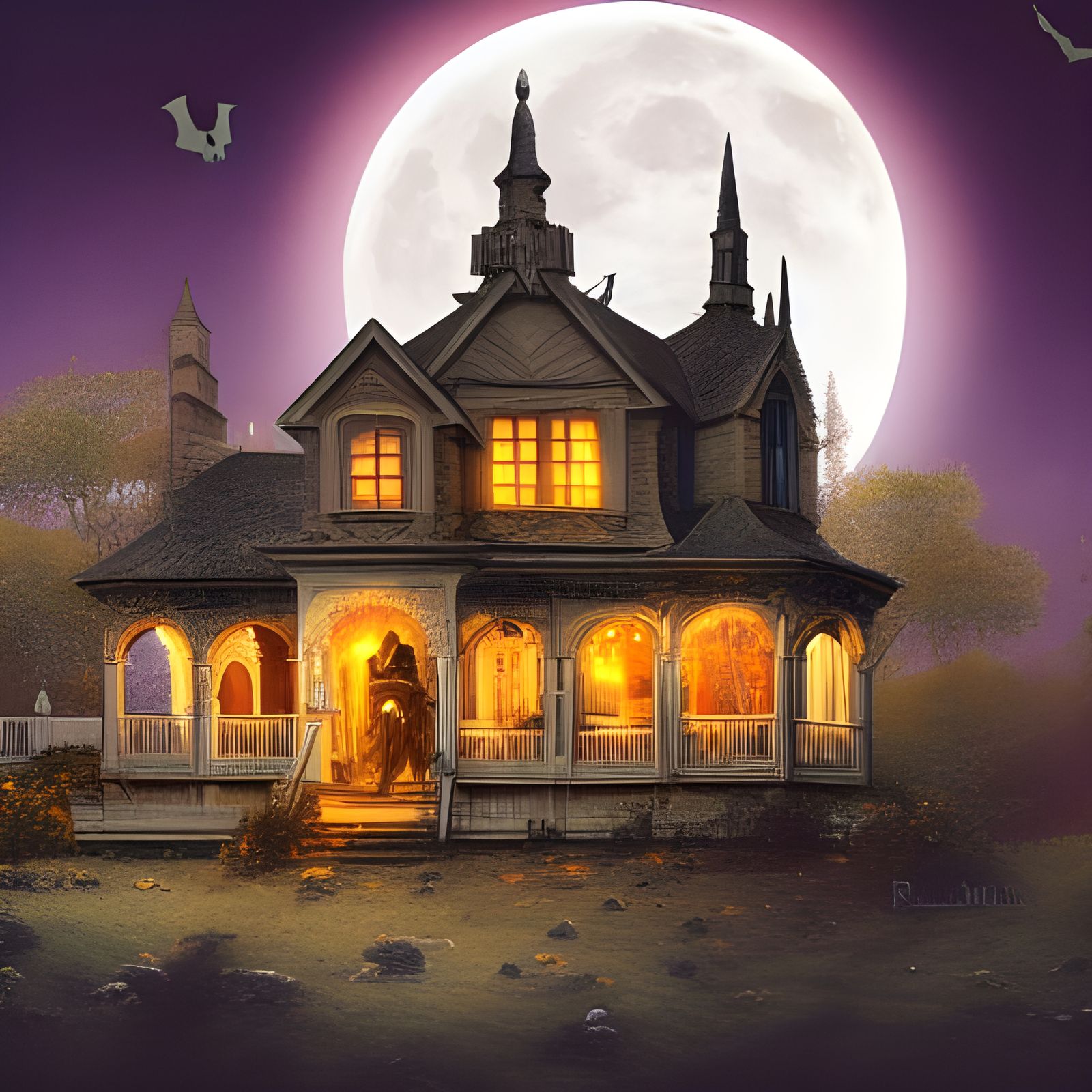 Halloween house