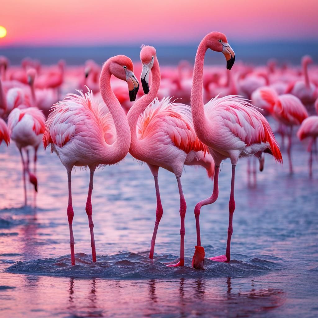 Flamingos