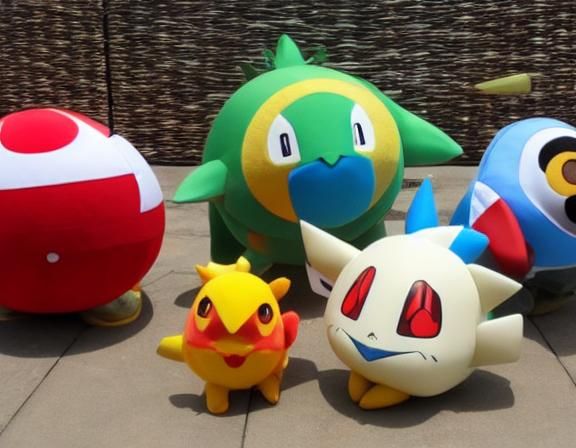 Kasumi Pokemon Character Illustration