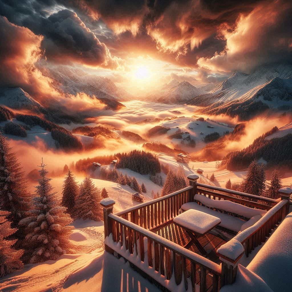 View from the balcony