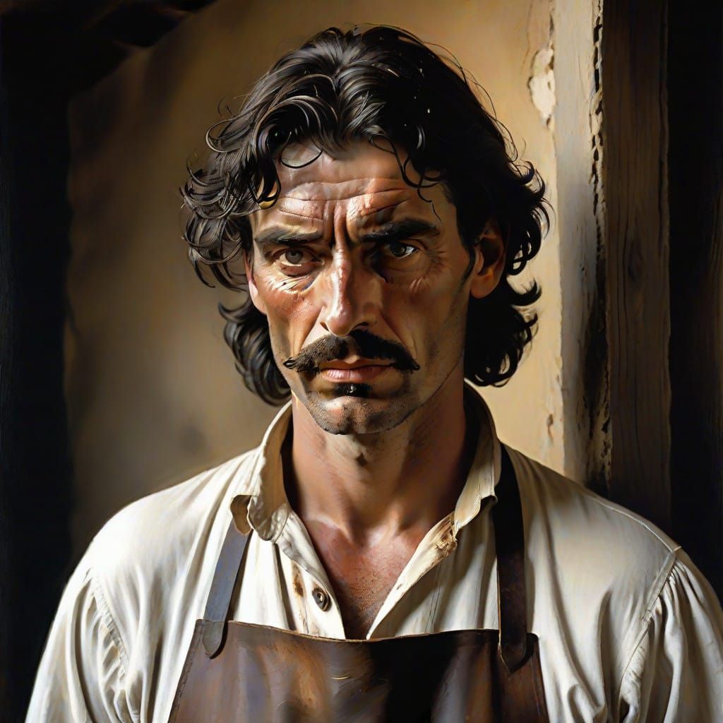 The Sicilian Butcher.   by @YKJTHEGOD 