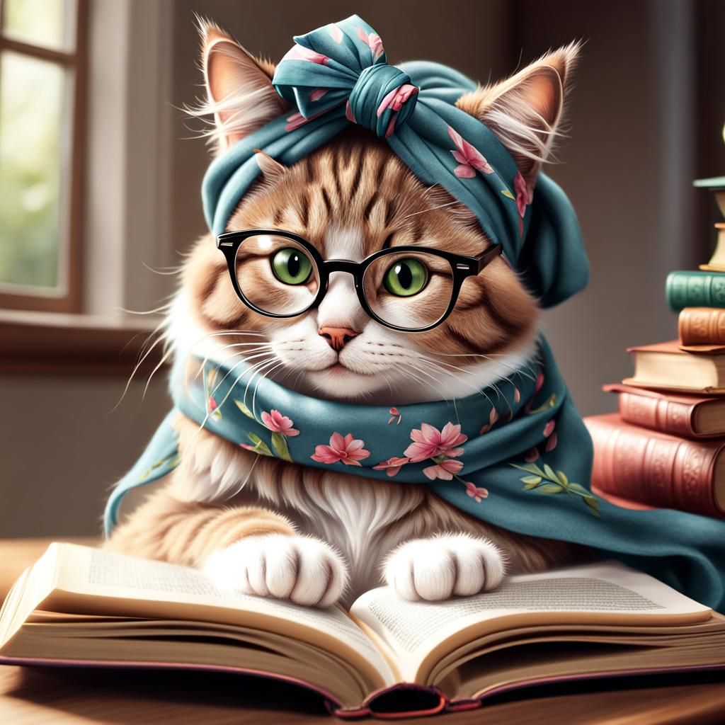 Feline at home