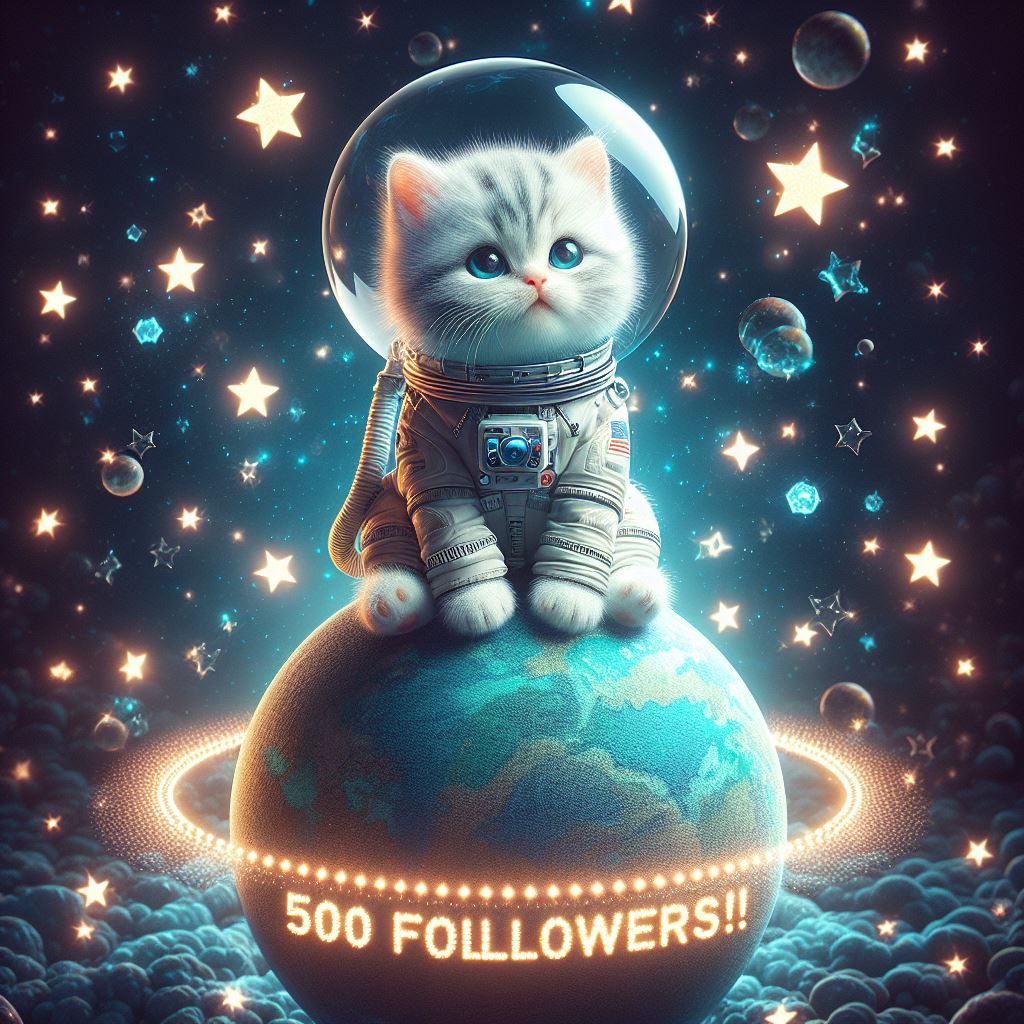 500 Followers!!!! Thanks <3