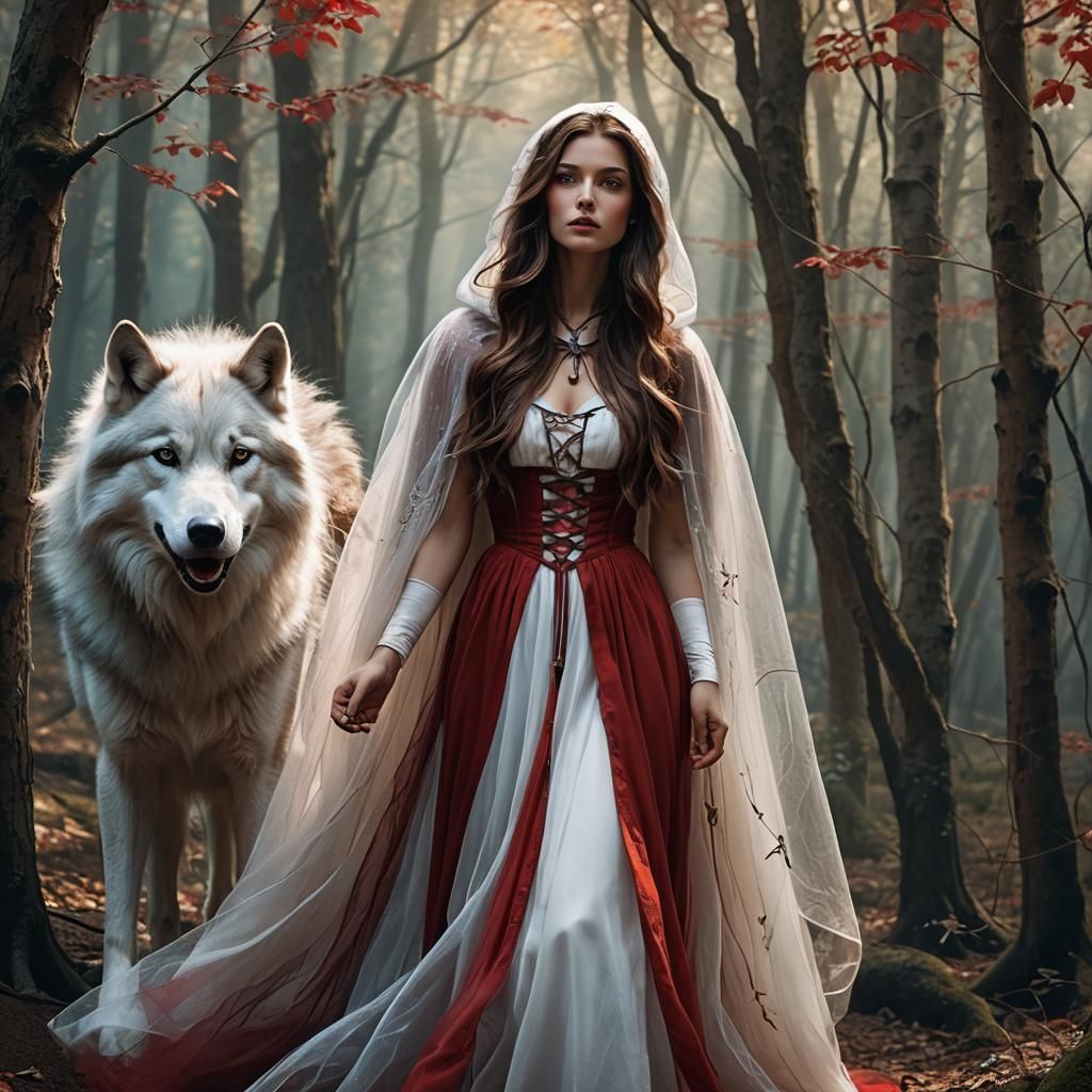 Little Red Riding Hood   by @Gentleman in red