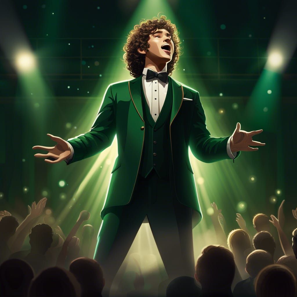 Singing my heart out to the world