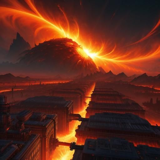 solar flare,  detailed matte painting, deep color, fantastic...