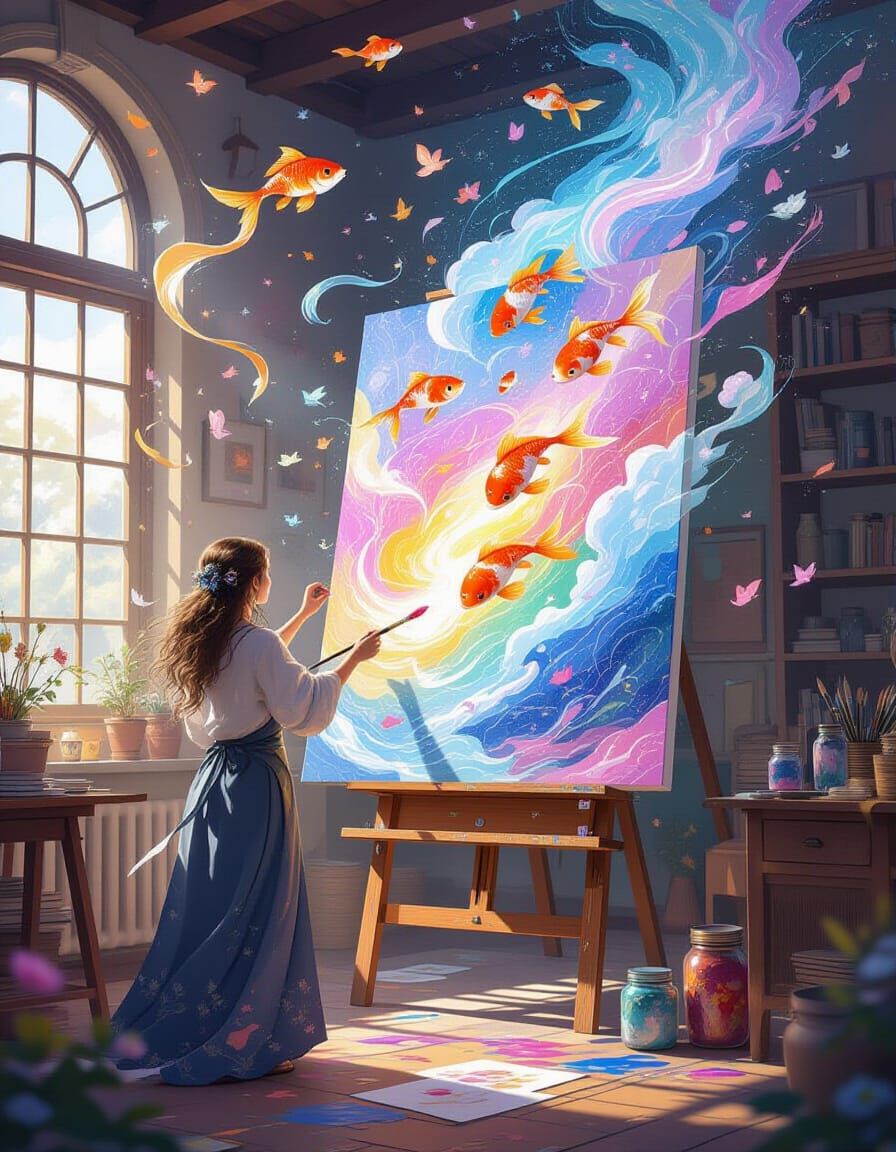 The Luminary Spell-Painter