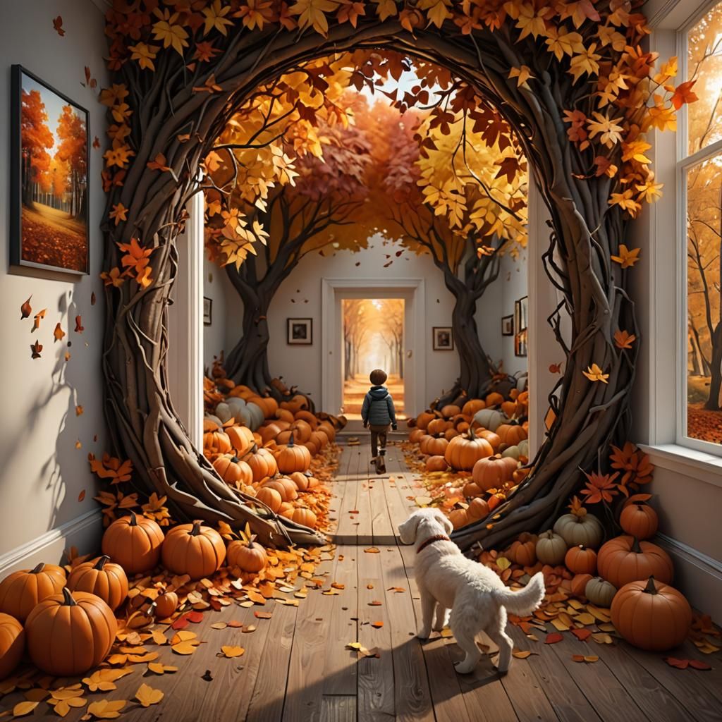 Bringing Autumn In  by @Beps