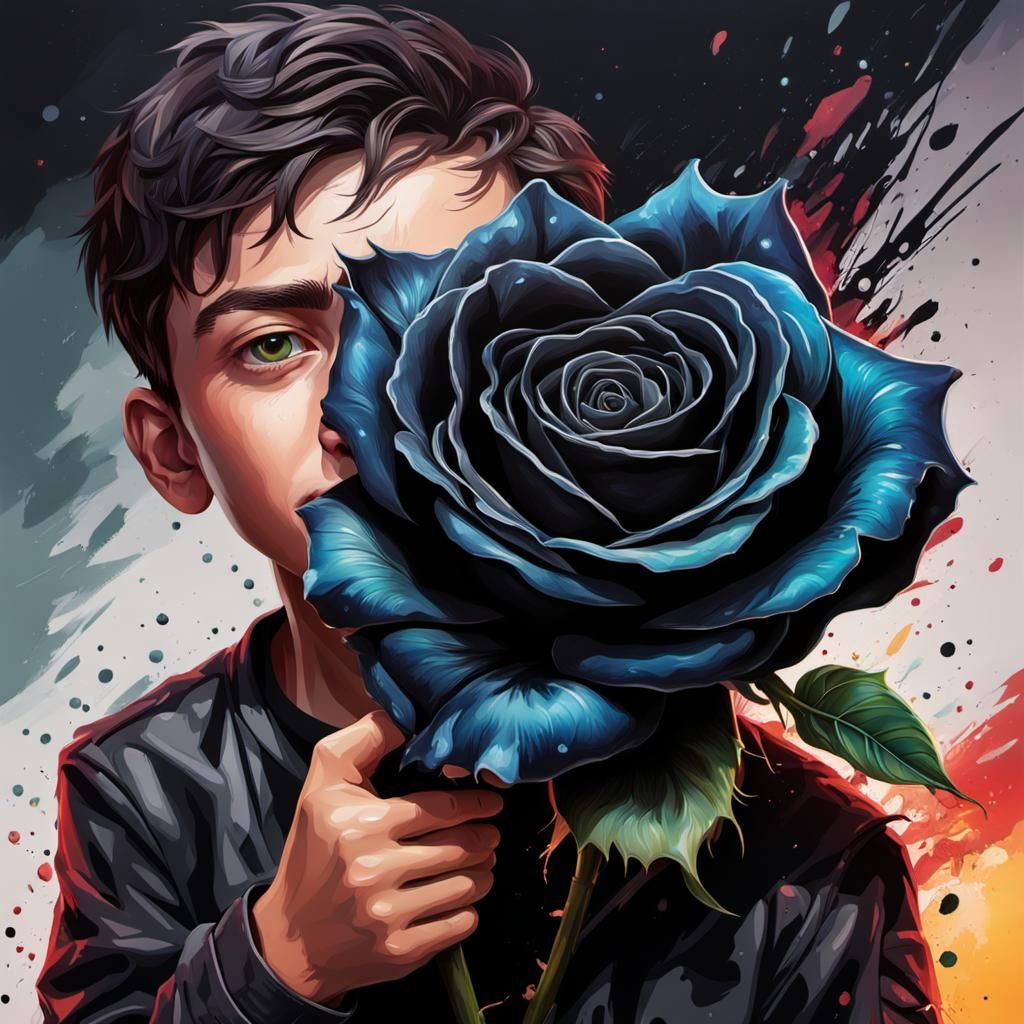 black rose