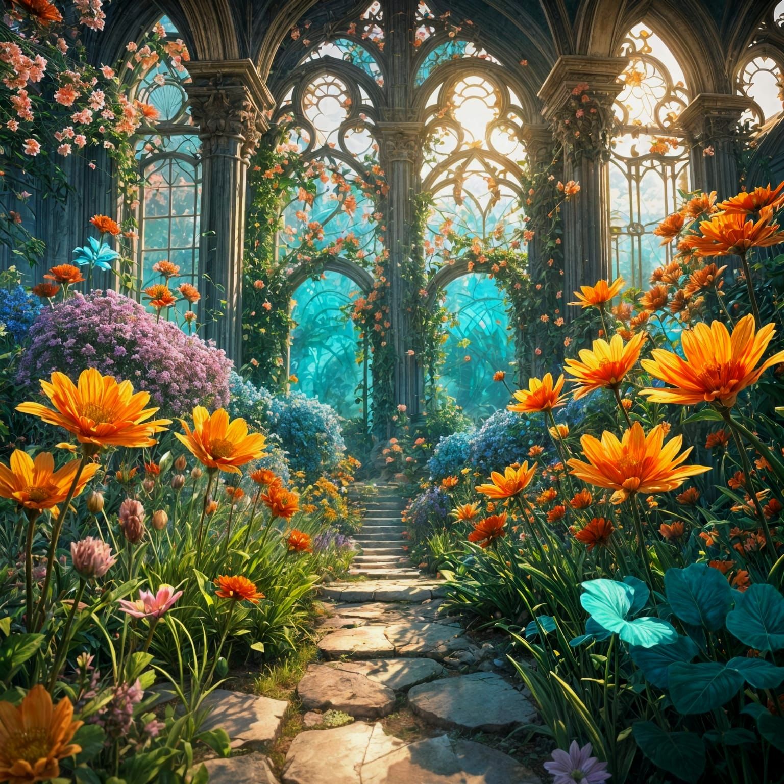 Doors to another realm  by @Angorartist