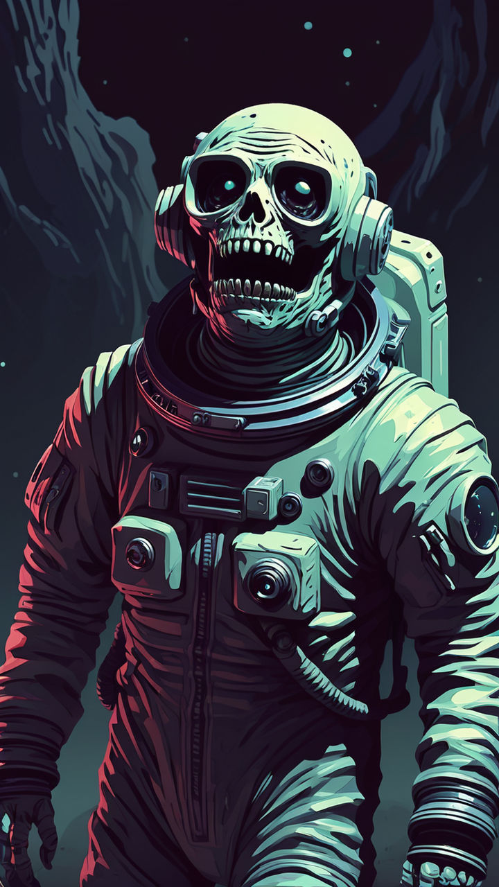 A Gallery of Darkness - The Undead Spaceman