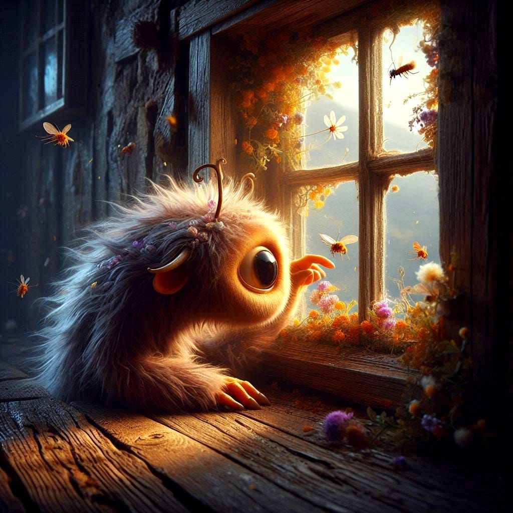 how do you fly, little stripey?