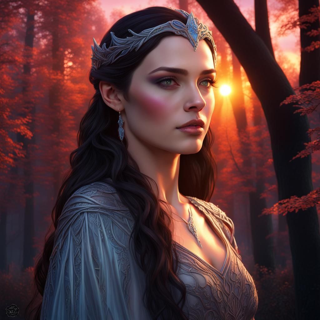 Arwen #2 - AI Generated Artwork - NightCafe Creator