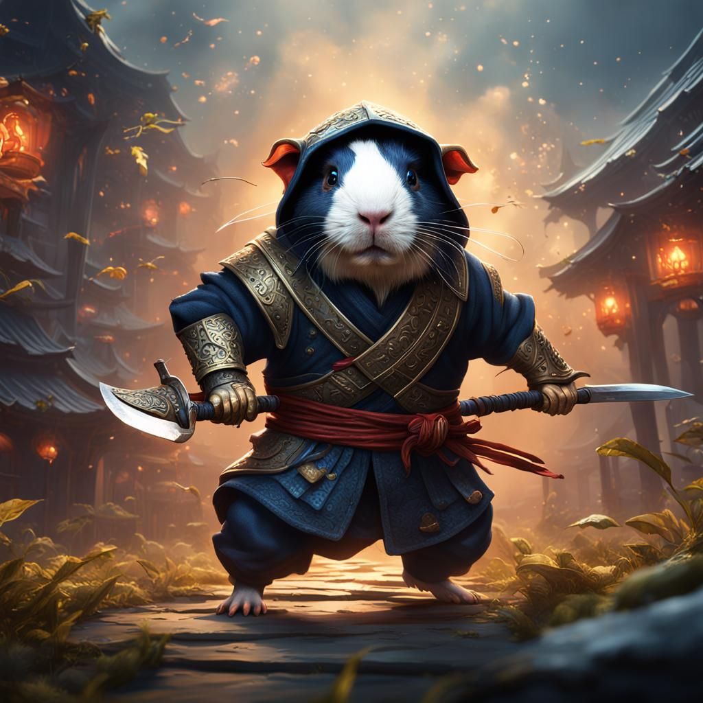 Guinea pig ninja